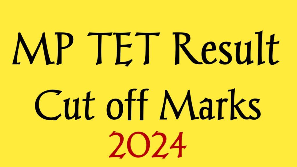 MP TET Varg 3 Result 2024