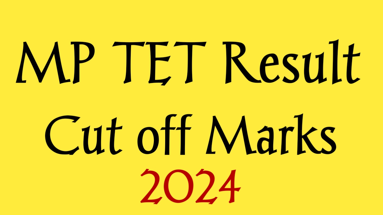 MP TET Varg 3 Result 2024