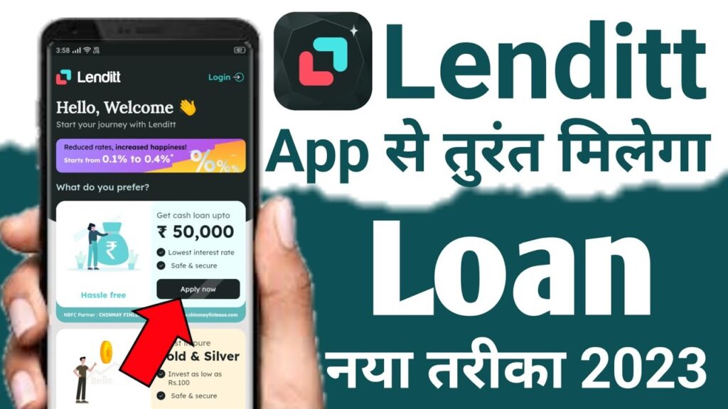 Lenditt Loan Kaise Le